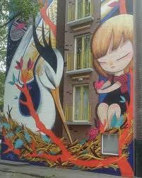 Julieta Xlf For If Walls Could Speak In Amsterdam 2019 Wall Street Art Graffiti Art Mural Art