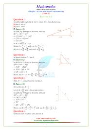 Trig applications geometry chapter 8 packet key / ncert solutions for class 10 maths chapter 8 introduction. Ncert Solutions For Class 10 Maths Chapter 8 Introduction To Trigo