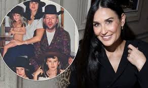 The brunette stunner earned a golden globe nomination for her role in ghost alongside patrick swayze, and is famous for roles in a few good men. Demi Moore Marks Ex Husband Bruce Willis Birthday By Thanking Him For Greatest Gifts Celebrity News Showbiz Tv Express Co Uk