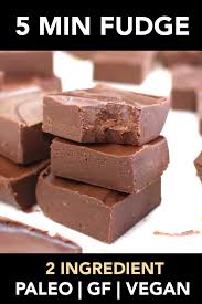2 Ingredient 5 Minute Fudge V Gf Paleo Video Homemade Fudge Recipes Fudge Recipes Homemade Fudge