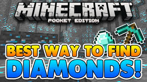 Minecraft diamond pickaxe illustration, minecraft: 5 Easiest Ways To Find Diamonds In Minecraft On Android Devices