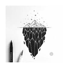 Black Iceberg M Aarte Blackworknow If You Would Like To Be Featured Quot Black And White Illustration Black And White Orca Tattoo