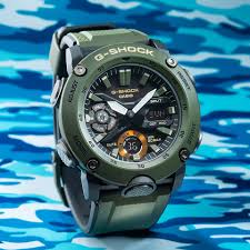 A new carbon core guard structure protects the module by enclosing it in a carbon case made of fine resin embedded with carbon fibers for. G Shock Ga 2000 Carbon Cheap Online