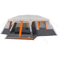 The 12 person ozark tent is perfect for your little trip away from home; Ozark Trail 12 Person 3 Room Instant Cabin Tent With Screen Room Walmart Com Walmart Com