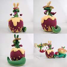 I made Gigantamax Flapple (Appletun) Clayart : r/pokemon