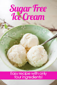 Traditional ice cream is laden with calories and fat. Vanilla Sugar Free Ice Cream Recipe Beautiful Life And Home