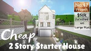 Roblox Bloxburg Cheap 2 Story Starter House Speedbuild No Large Plot Youtube First of all these 10k houses always do so good, so i was like lets just make another one! roblox bloxburg cheap 2 story starter house speedbuild no large plot