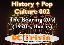 Please understand that our phone lines must be clear for urgent medical care needs. History Trivia Quiz 002 The Roaring 20 S Octrivia Com