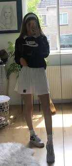 Aesthetic, nike, and fashion image. Leaving Facebook Outfit Tennis Skirt Aesthetic Nike Tennis Skirt Outfit Cute Outfits Fashion