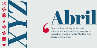 From old occitan, from latin aprīlis. Abril Webfont Desktop Font Myfonts