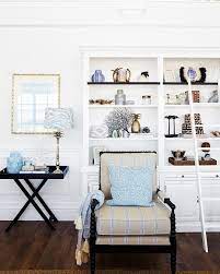 Home Beautiful On Instagram A Beautiful Home Library Complete With A White Ladder Is The Perfect Place To Beautiful Houses Interior Home Hamptons Style Homes