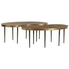 Save now with 20% off medlock stainless steel and tempered clear glass shaped cocktail table. Set Of Two Kidney Bean Shaped Coffee Tables In Antique Brass For Sale At 1stdibs Coffee Table Living Room Coffee Table Black Marble Coffee Table