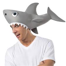 Morriscostumes Gc3690 Sharknado Man Eating Shark En 2020 Sombreros De Animales Sombrero De Tiburon Sombreros Divertidos