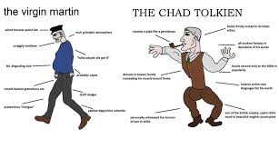 In june 2020, netflix renewed the series for a second season. Virgin Martin Vs Chad Tolkien
