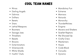 Elvgiader, yonder of the elves. Cool Team Names 350 Names Ideas For Your Squad