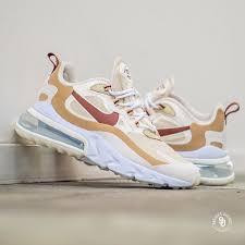 Nike Air Max 270 React Team Gold Cinnamon Club Gold Shop Now Online At Sneaker Airmaxday Sneakerdistrict Nike Air Shoes Nike Air Max Nike Air