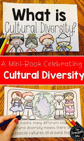 A Print And Go Mini Book To Teach Your Students All About Cultural Diversity Teaching Culture Cultural Diversity Lesson Cultural Diversity Activities