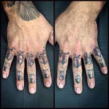 Lost Time My Knuckles Small Hand Tattoos Knuckle Tattoos Finger Tattoos