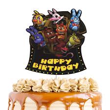 4.5 out of 5 stars. Five Nights At Freddy Theme Party Decorations Five Nights At Freddy Birthday Party Supplies Set Balloons Cake Topper Five Nights At Freddy Birthday Banner Party Supplies Toys Games Agtcorp Com