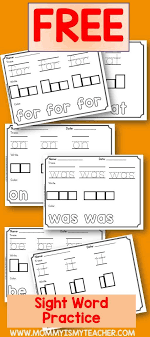 These Free Preschool Printables To Learn Sight Words Are Awesome Sight Word Worksheets Free Preschool Sight Words Teaching Sight Words