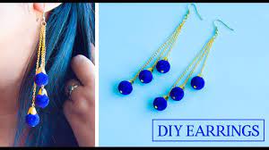 For pendants, simply mold your clays using your hand or silicon molds. How To Make Earrings At Home Diy Earrings Jewelry Making Beads Art Youtube