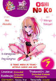 Oshi no Ko Cap. 7 - Pág. 1: Si tienes miedo de transmitirlo caerás aun más  - Mangas.in