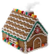 Gingerbread House Crochet Christmas Pattern Pdf Download Etsy Christmas Crochet Patterns Gingerbread House Patterns Christmas Crochet