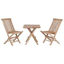 Home shop folding tables table and chair sets. Festnight Set 3 Pcs Folding Bistro Set Foldable Table Chairs Set Wooden Garden Table Chairs Balcony Table Chair Set Garden Furniure For Outdoor Garden Patio Balcony Solid Teak Buy Online In Brunei