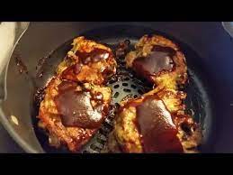 Ninja Foodi And Bbq Chicken Thighs Air Crisp Youtube Bbq Chicken Thighs Bbq Chicken Chicken Thighs