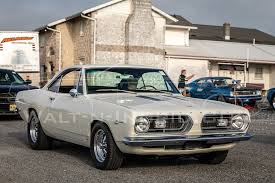 Image result for White 1967 Barracuda