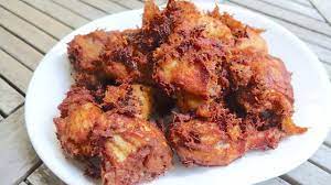 Inspiring Home Cooks Fried Chicken With Ginger Floss Ayam Goreng Food Cooking Recipes Nyonya Food