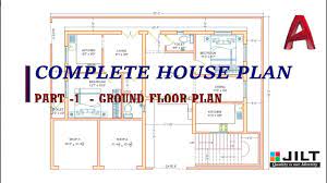 Ground Floor Plan Part 1 Complete Dimensions Ground Floor Plan Floor Plans How To Plan