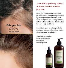 Hair grows from a root at the bottom of a follicle under your skin. Your Hair Is Growing Slow Hair Care Solutions Women Hair Treatment Grow Hair