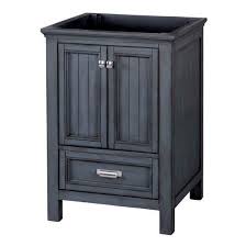 Rustic bathroom vanities are primarily made from solid hardwood, and feature intricate molding, carved drawers and stone countertops. Brantley Bathroom Vanity Base Only The Flooring Factory