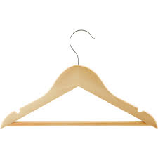 The solid wood adds a genuine sense of quality to your wardrobe. House Home Kids Wooden Hangers 5 Pack Big W