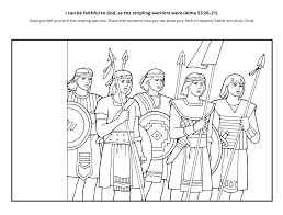 The people of ammon, a group of lamanites, take an oath to never kill again. Alma 53 63 Teaching Children The Gospel