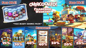 Overcooked 2 is available for playstation 4, xbox one, pc, and nintendo switch letting players team up (or against one another) as chefs to . Overcooked 2 Free Dlc Gourmet Edition Launch Plus Savings On Overcooked And Overcooked 2 Steam News