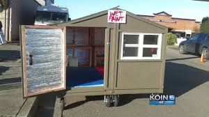 Huts For Hope Give Homeless New Digs On Wheels Homeless Housing Homeless Shelter Homeless Shelter Ideas
