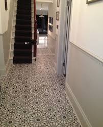 Flooring is the general term for a permanent or temporary covering of a floor, or for the work of installing such a floor covering. Grey Floor Tiles Hallway Novocom Top