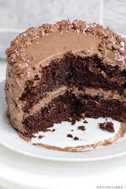 And as tempting as it is, avoid opening the door too soon so you don't let the heat escape and cause your cake to sink. Simple Moist Chocolate Cake Recipe Recipe Vibes