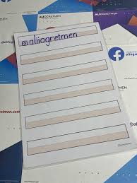 Yaz-Sil Kılavuz Çizgili A4 (2024) – Ali Öğretmen Materyal & Tasarım