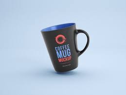 Download Black Mug With Editable Color Mockup Mugs Mockup Corporate Identity PSD Mockup Templates