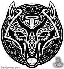 Wolf Symbol Norse Mythology Tattoo Mythology Tattoos Viking Symbols