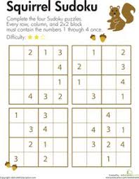 An online game of logic, sudoku doesn't require any. 31 Number Puzzles Sudoku Ideas Sudoku Sudoku Puzzles Education Com