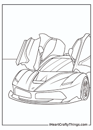 We have put together top 10 coloring pages of sports cars that your car freak kid would sure enjoy coloring. Sports Car Coloring Pages Updated 2021