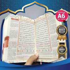 Baca dan belajar surah maryam dengan terjemahan dan transliterasi untuk mendapatkan keberkatan daripada allah. Random Quran A6 Mushaf Maryam Quran Terjemahan Tajwid Berwarna Shopee Indonesia