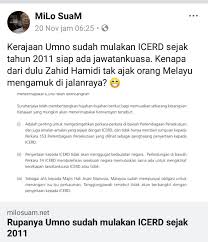 Apakah sebenarnya maksud icerd dan apakah kaitannya dengan iaitu dengan mengambil berat tentang kepentingan setiap bangsa yang terdapat di malaysia. Anak Seligi 11 18