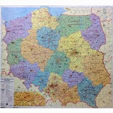 Claim a country by adding the most maps. Polish Administrative Wall Map Poland Map