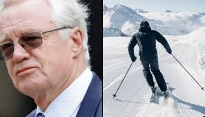 David Davis's £13,000 ski trip paid for by banker