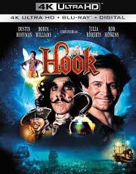 Hook Includes Digital Copy 4k Ultra Hd Blu Ray Blu Ray 1991 Best Buy Blu Ray Robin Williams Movies Blu
